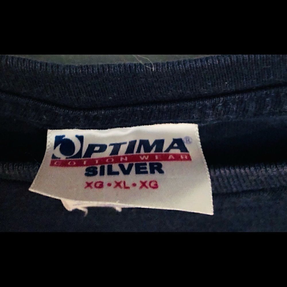 Men’s navy blue t shirt. Graphics - Picture 3 of 5